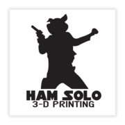 Ham Solo 3D Printing